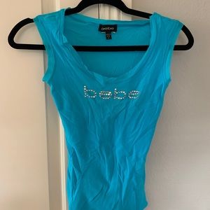 Blue Bebe sleeveless top